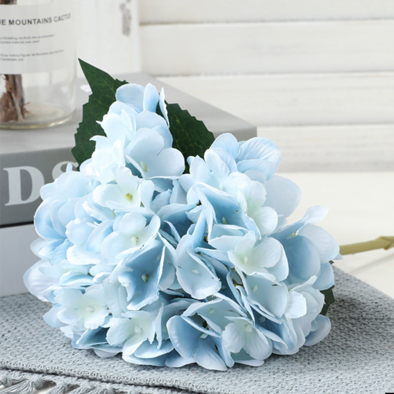 Realistic Real touch Hydrangea Decorative Real Touch Latex Silk Artificial Flowers