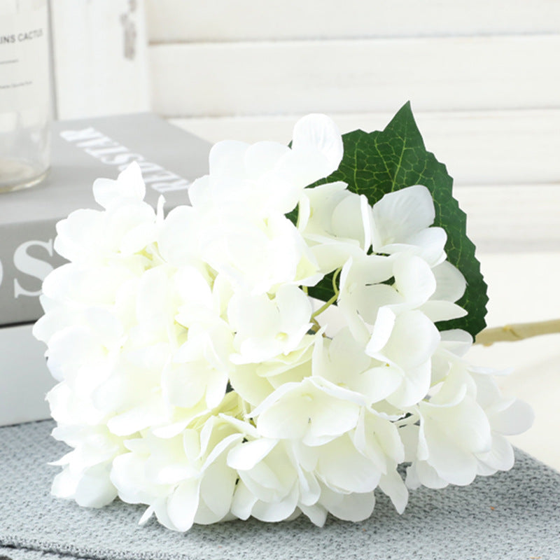Realistic Real touch Hydrangea Decorative Real Touch Latex Silk Artificial Flowers