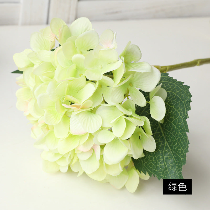 Realistic Real touch Hydrangea Decorative Real Touch Latex Silk Artificial Flowers