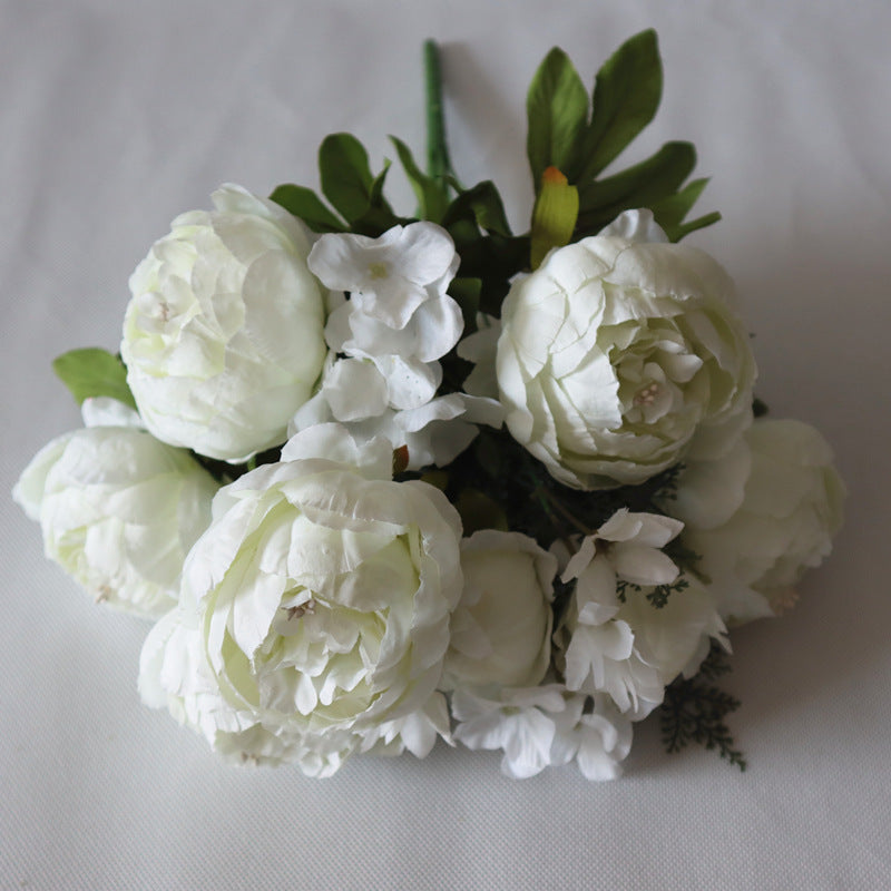 7 head peony bunch
