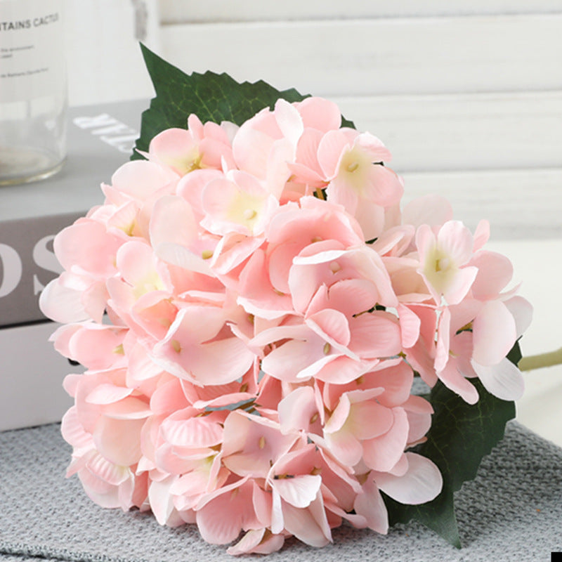Realistic Real touch Hydrangea Decorative Real Touch Latex Silk Artificial Flowers