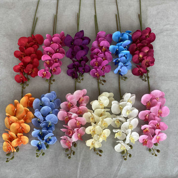 Artificial Butterfly Orchid Flower for Wedding Home Event Decoration