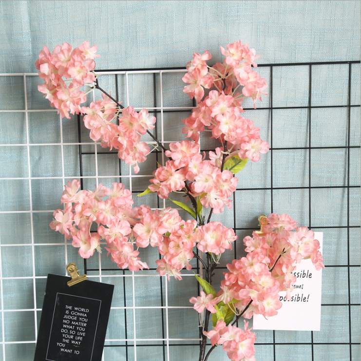 Cherry Blossom Tree Branches with Silk Flower pink